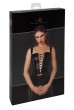 Корсет от Еко кожа с презрамки и връзки отпред на Noir Handmade Корсет от Еко кожа с презрамки и връзки отпред на Noir Handmade