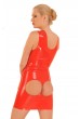 Секси рокличка от Латекс разкриваща отзад и с цип на гърба