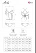 Комплект потниче и гащички от прозрачен тюл и фигурална дантела на LivCo - Arella