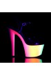 Еротични Обувки на висок ток на Pleaser - RAINBOW 309UV